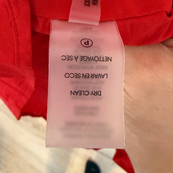 Karl Lagerfeld Paris Womens Tie Neck A Line Cherry Red Dress 4 - Picture 6 of 16